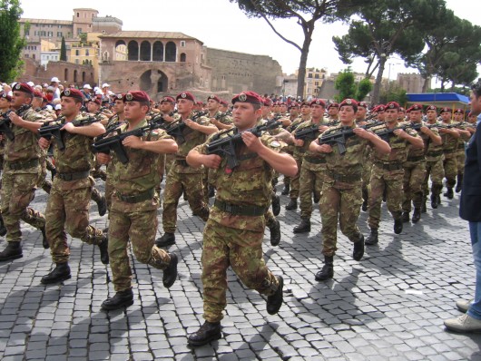 La leva obbligatoria del soldato Salvini