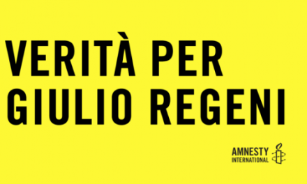 La verità su Giulio Regeni sia una priorità nazionale