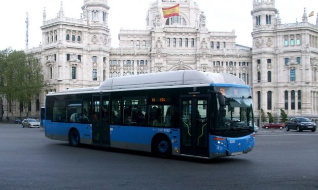 Mobilità sostenibile: a Madrid i bus con i giardini sui tetti