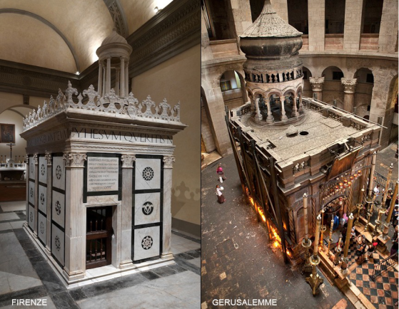 Gerusalemme a Firenze: la tomba Rucellai a San Pancrazio
