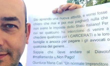 Gianluca Maria Calì, una vita tra riconoscimenti e delusioni