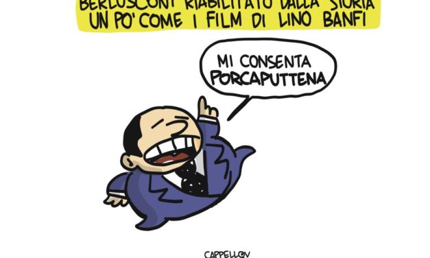 Commedia all’italiana: la riabilitazione di Berlusconi