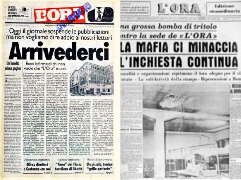 Trent’anni fa chiudeva l’Ora di Palermo, uno dei migliori esempi di giornalismo italiano