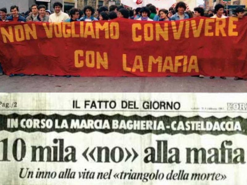 40 anni dopo, torna la grande marcia antimafiosa da Casteldaccia a Bagheria