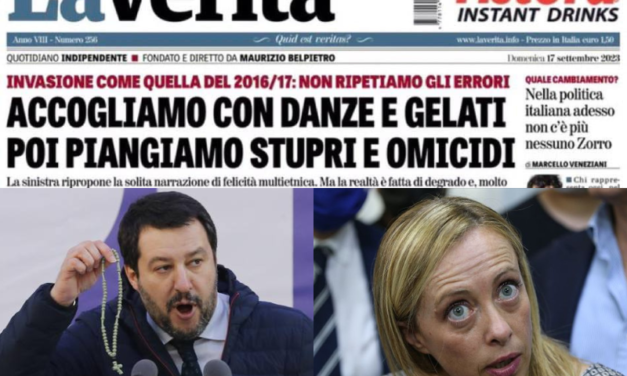 Lampedusa e l’inettitudine razzista del governo Meloni – Salvini