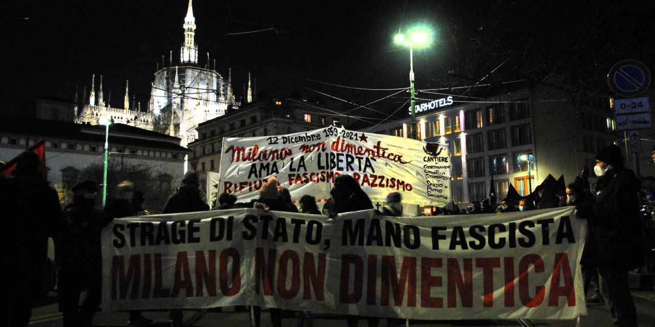 Il 12 dicembre, a piazza Fontana, è più di un omaggio alla memoria